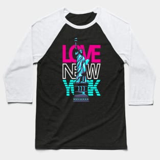 Love New York Baseball T-Shirt